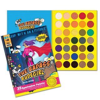Rude  - The Badass Rudegirl 35 Eyeshadow Palette - Book 6, 38g 38g