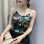 Tree Print Camisole Top