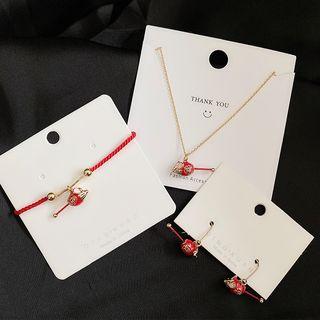 Mice Bracelet / Earring / Necklace / Set