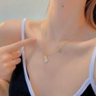 Rabbit Pendant Alloy Choker 1 Piece - Necklace - Gold - One Size