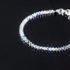 Faux Crystal Bracelet 1 Pc - Transparent - One Size