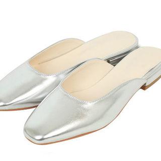 Round-toe Slid Sandals