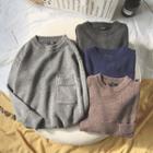 Couple Matching Pocketed Sweater