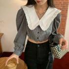 Collared Crop Jacket