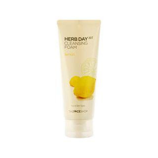 The Face Shop - Herb Day 365 Cleansing Foam Lemon 170ml