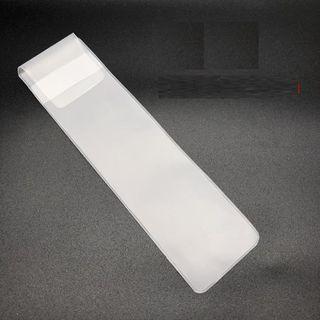 Transparent Makeup Brush Cover 1 Pcs - White - One Size