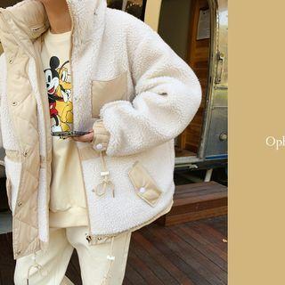 Hooded Reversible Dumble Jacket