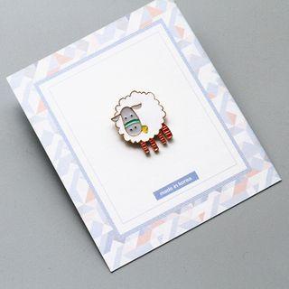 Sheep Brooch As Shown In Figure - One Size
