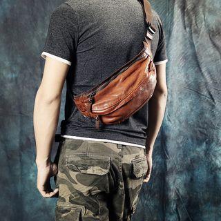 Genuine Leather Belt Bag