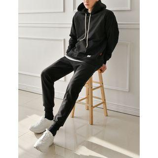 Set: Raglan-sleeve Hoodie + Sweatpants