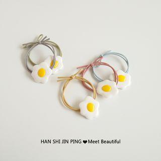 Fried Egg Hair Tie