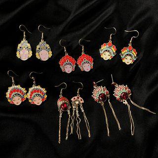 Alloy Chinese Opera Dangle Earring (various Designs)