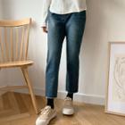 Round-hem Brushed Fleece T-shirt