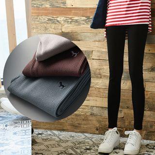 Dog Embroidered Leggings