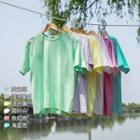 Plain Short-sleeve Tee