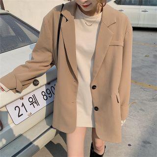 Long-sleeve T-shirt / Plain Blazer