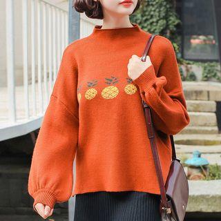 Pineapple Print Sweater
