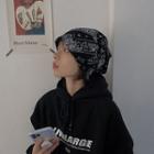 Print Cotton Beanie