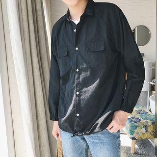 Drawstring Hem Shirt