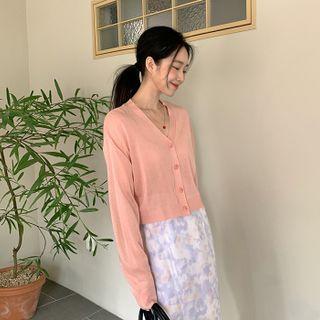 Pastel Sheer Knit Cardigan