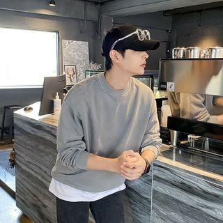 Pigment-washed Boxy Sweatshirt In 10 Colors