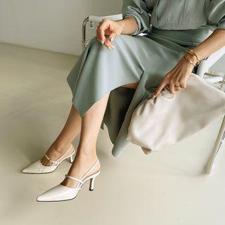 Slit Maxi Pencil Skirt
