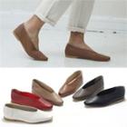 Genuine Leather Hidden-heel Flats