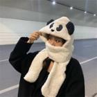 Panda Hooded Scarf