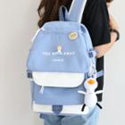 Lettering Backpack / Brooch / Bag Charm / Set