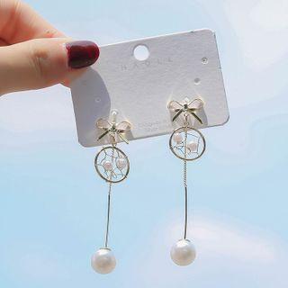 Dream Catcher Threader Earring 1 Pair - Gold - One Size