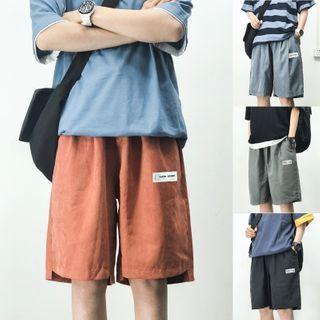 Plain Straight Leg Shorts