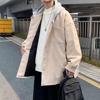 Two-tone Woolen Jacket