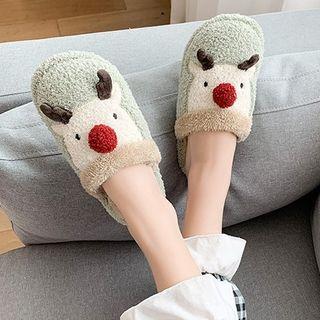 Deer Fluffy Slippers