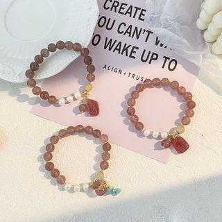Gemstone Freshwater Pearl Bracelet