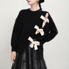 Bow Sweater Black - One Size