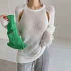 Slit-armhole Summer Sweater