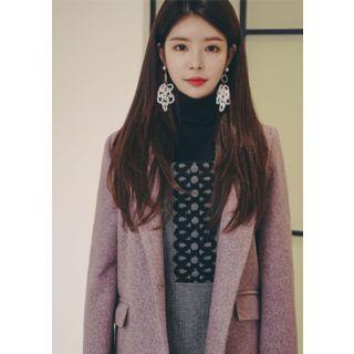 Hook-and-eye M Lange Chesterfield Coat
