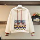 Patterned Hoodie / Harem Jeans / Set