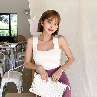 Openwork Clutch Set With Strap