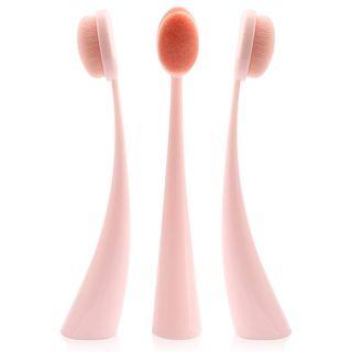 Foundation Brush T-01-407 - 1 Pc - Pink - One Size