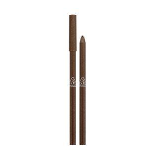 3 Concept Eyes - Super Slim Waterproof Eye Liner (8 Colors) #chocolate Brown