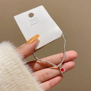 Heart Bracelet S216 - Silver - One Size