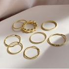 Set Of 8: Knuckle Ring