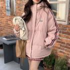 Two Way Waffle Zip Jacket