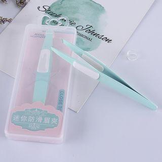 Mini Eyebrow Tweezers As Shown In Figure - One Size