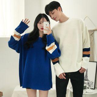 Couple Matching Sweater / Straight Leg Pants
