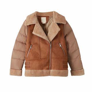 Collared Padded Panel Jacket