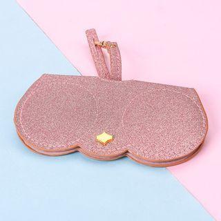 Faux Leather Hanging Eyeglasses Case
