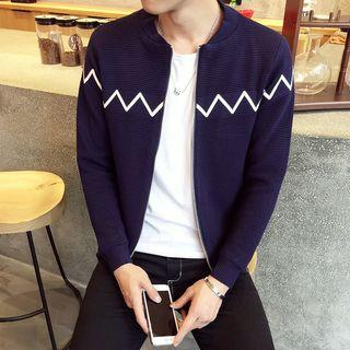 Chevron Knit Jacket