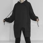 Over-sized Drawstring Hoodie